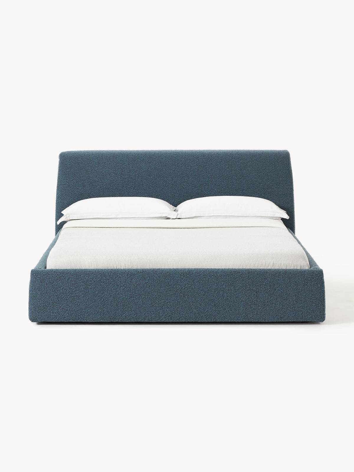 Clovarno Upholstered Bed in Bouclé