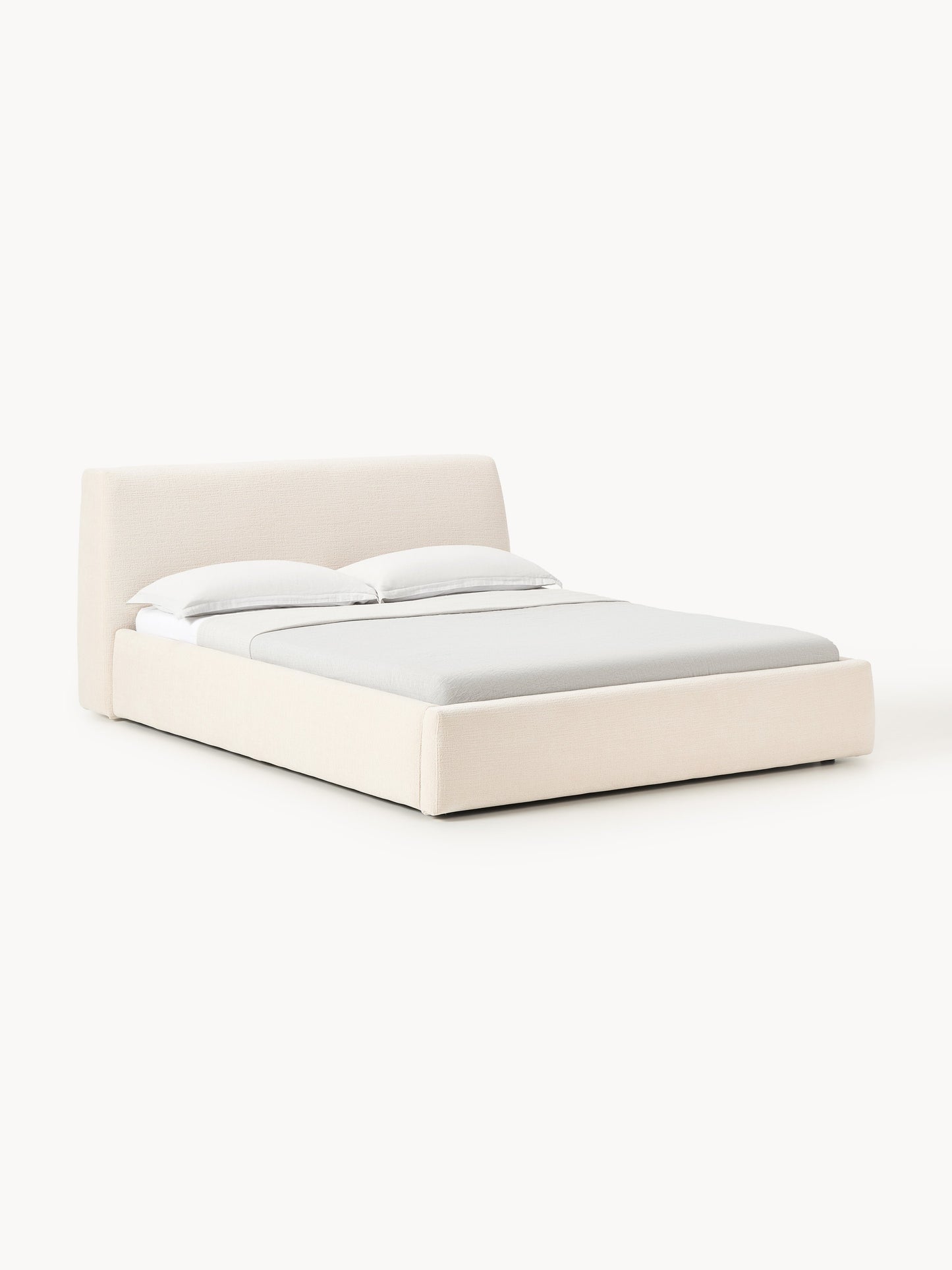 Clovarno Upholstered Bed with Storage