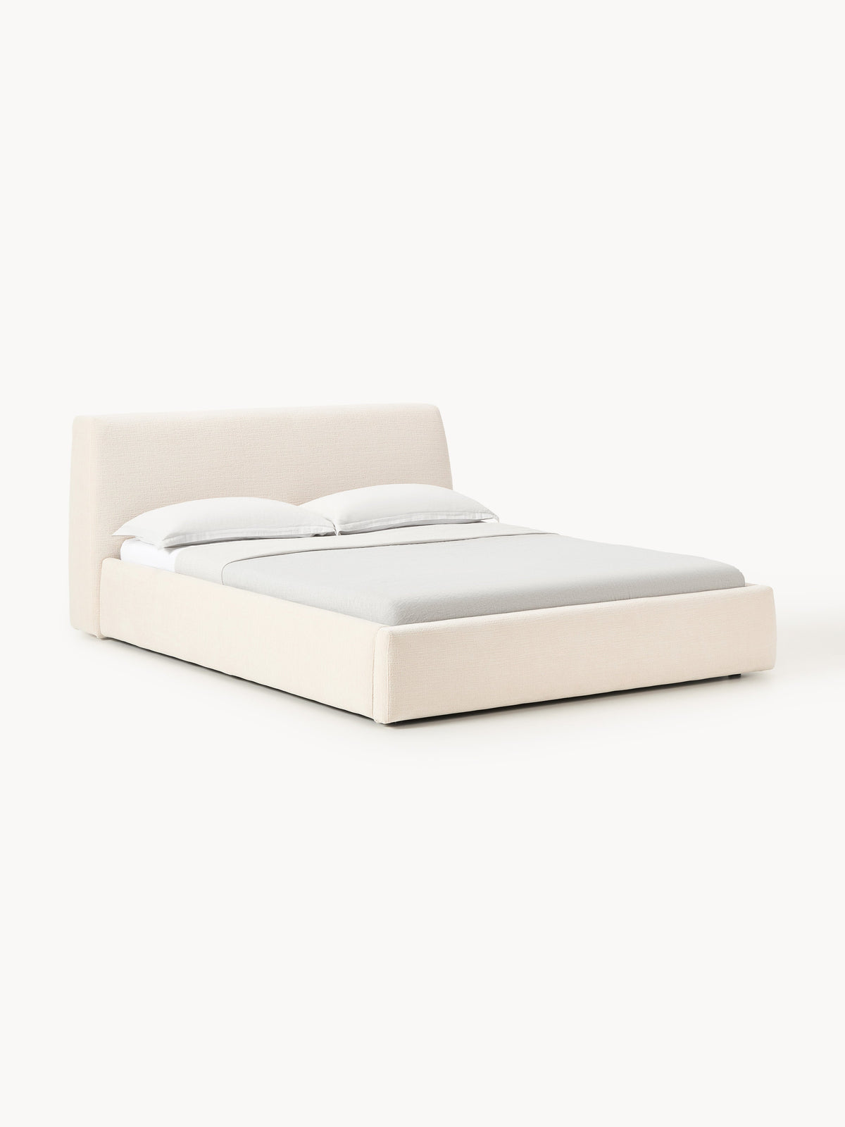 Clovarno Upholstered Bed with Storage