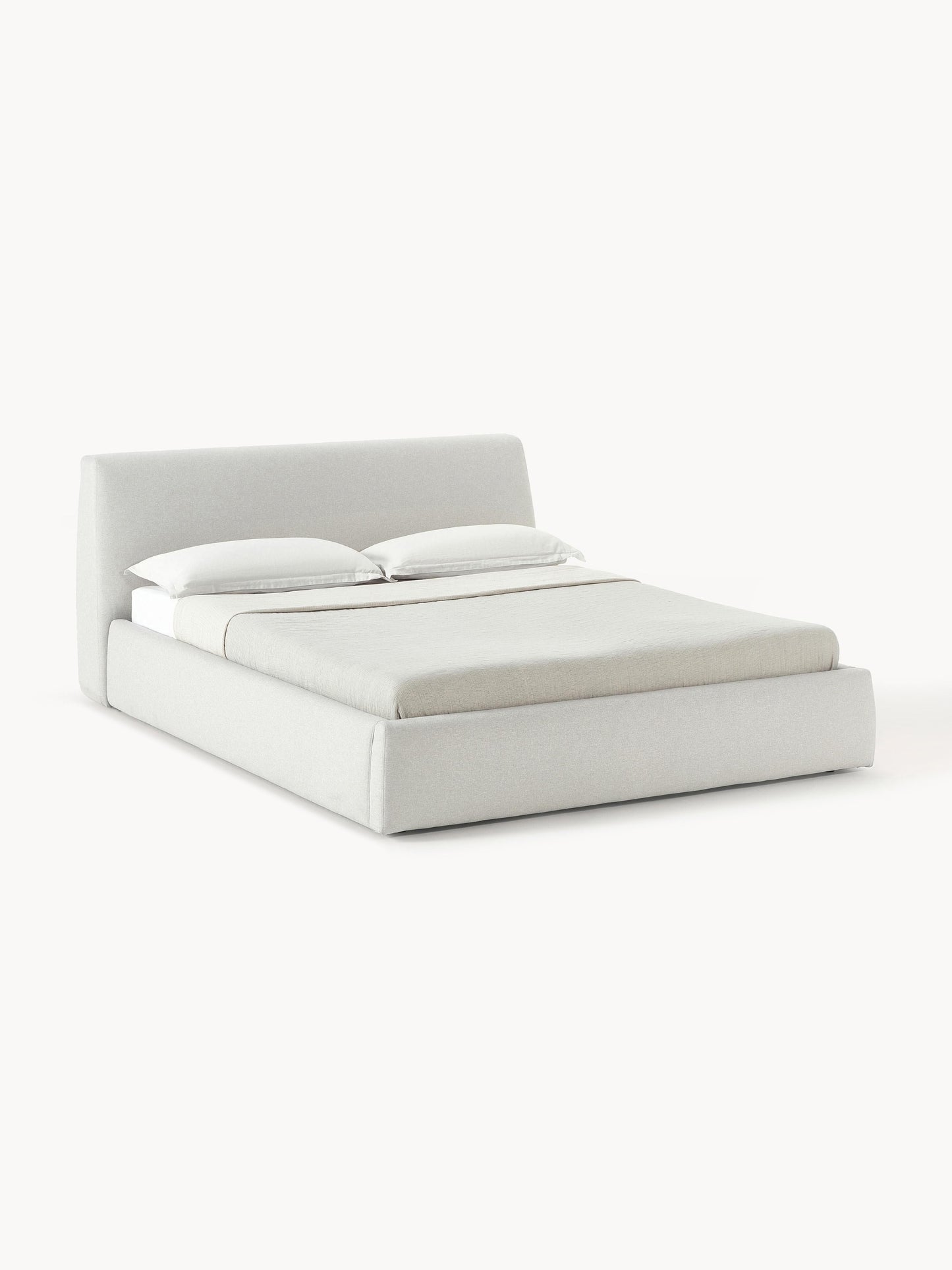 Clovarno Upholstered Bed with Storage