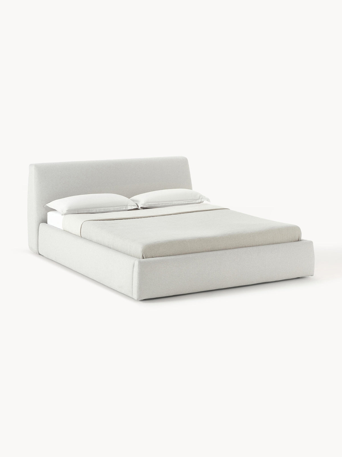 Clovarno Upholstered Bed with Storage