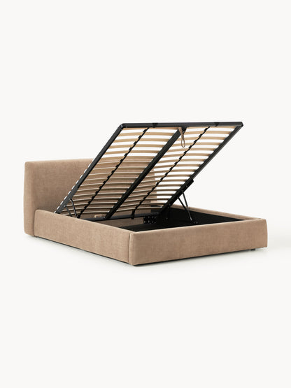 Clovarno Upholstered Bed with Storage