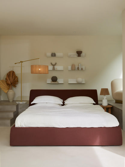 Clovarno Upholstered Bed with Storage
