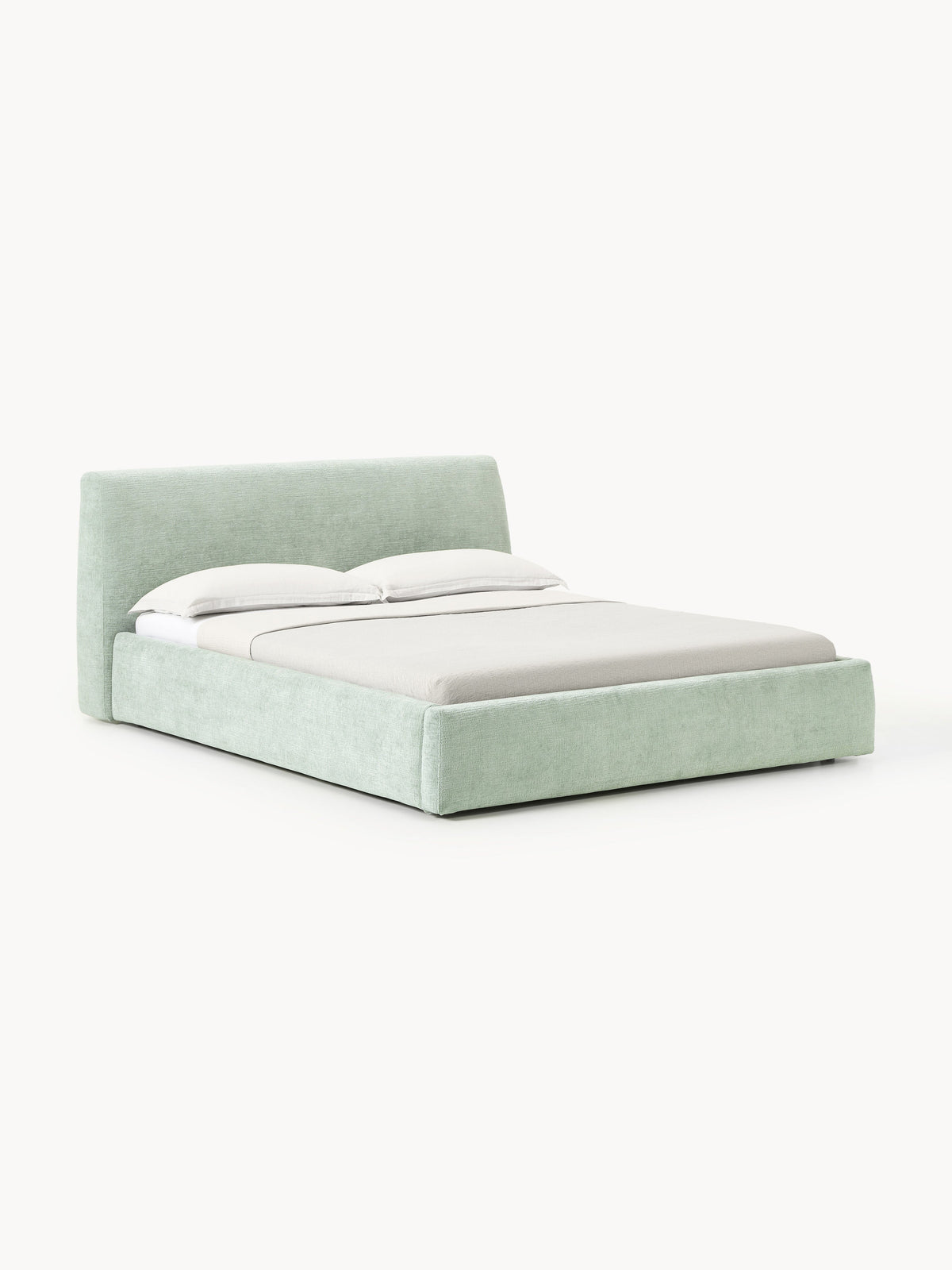 Clovarno Upholstered Bed with Storage
