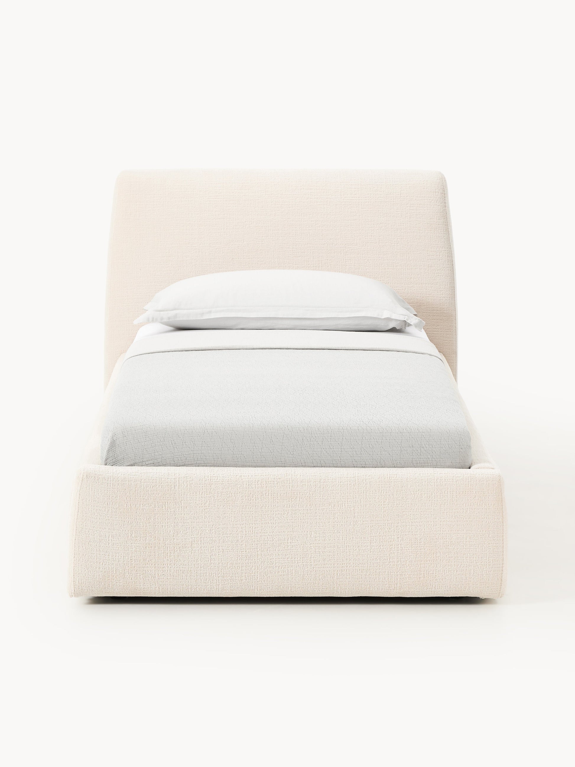 Clovarno Upholstered Single Bed