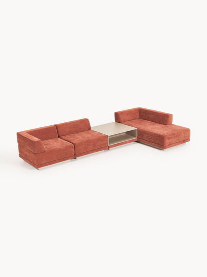 Colfia Modular Corner Sofa (4-Seater) with Coffee Table