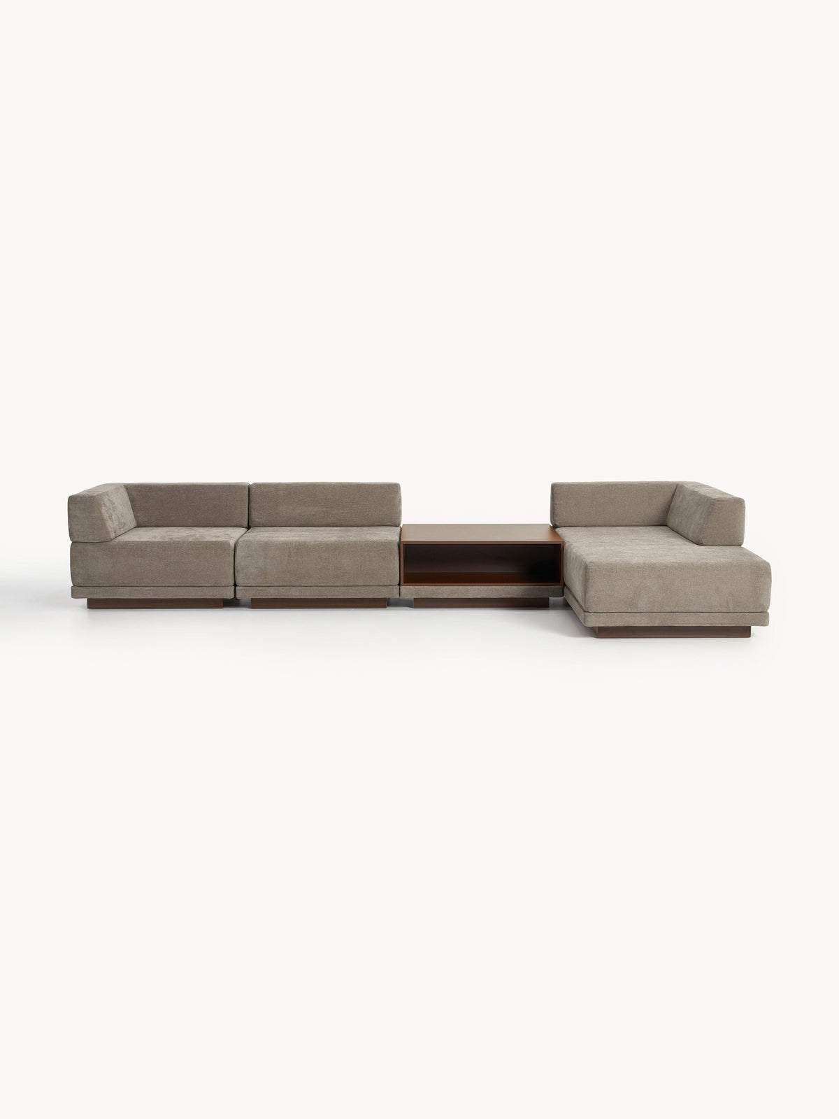 Colfia Modular Corner Sofa (4-Seater) with Coffee Table