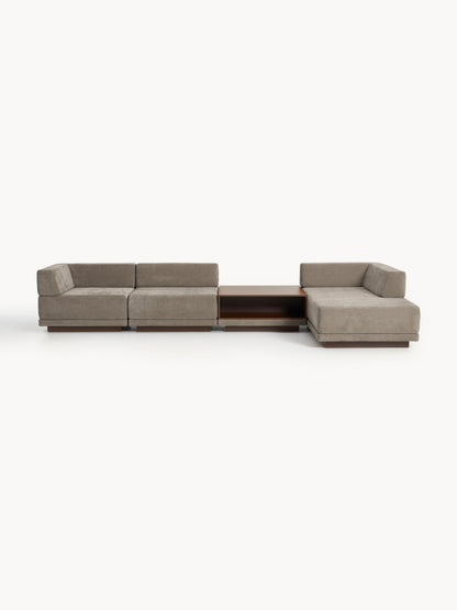 Colfia Modular Corner Sofa (4-Seater) with Coffee Table