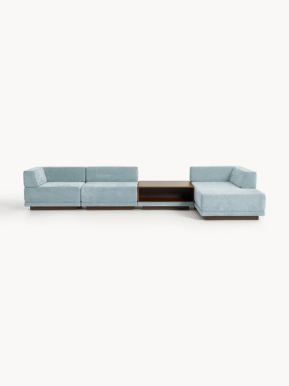 Colfia Modular Corner Sofa (4-Seater) with Coffee Table