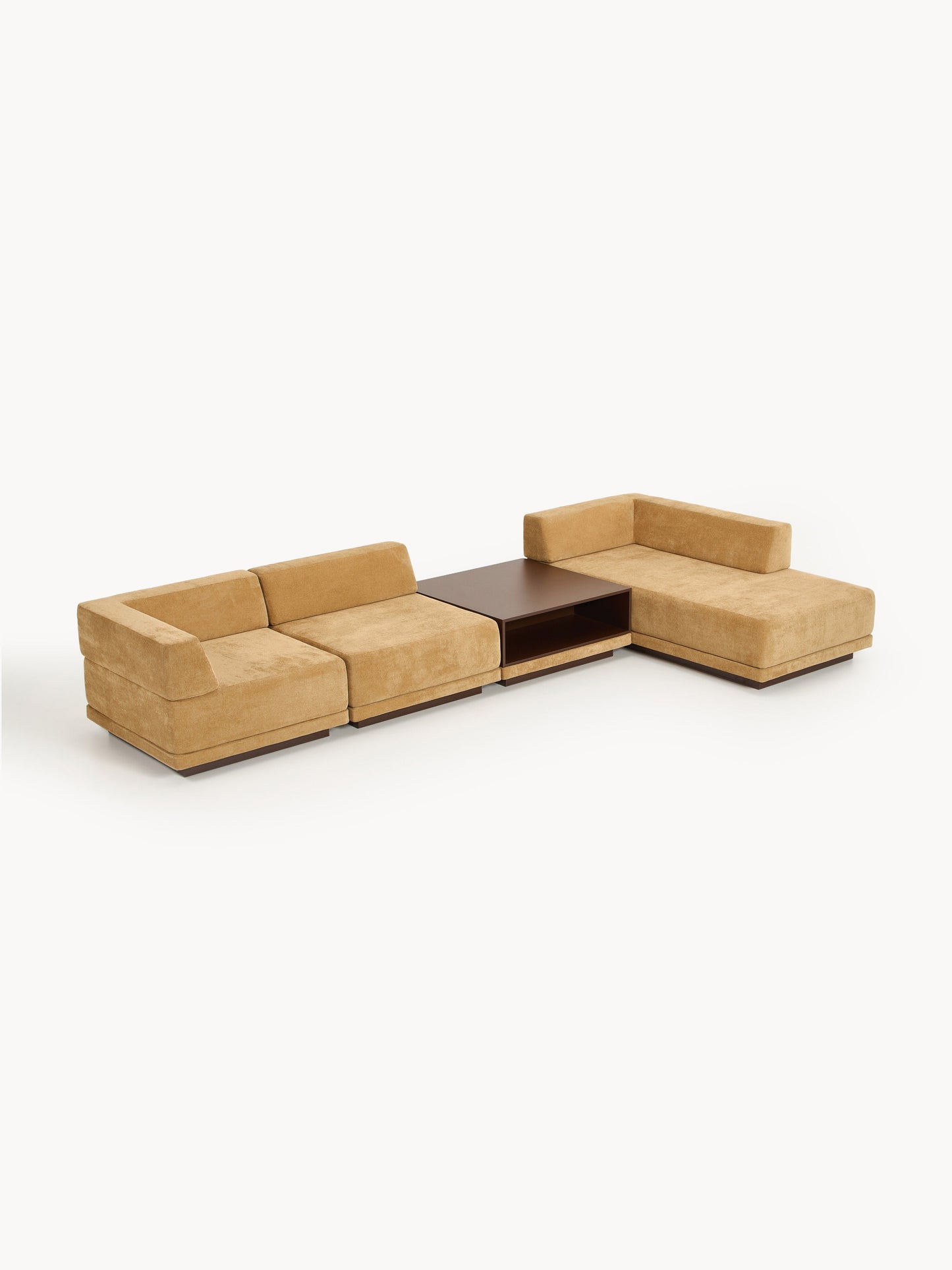 Colfia Modular Corner Sofa (4-Seater) with Coffee Table