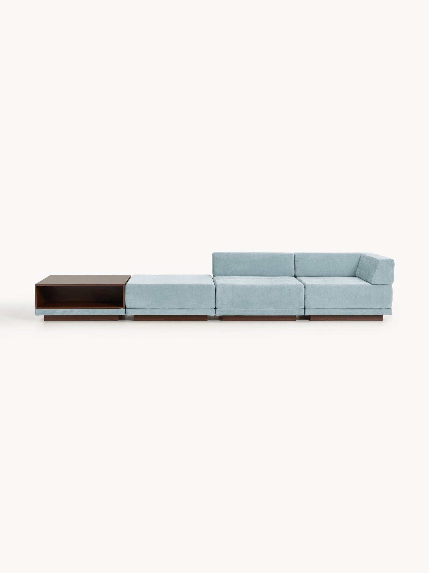 Colfia Modular Sofa (4-Seater) with Coffee Table & Ottoman