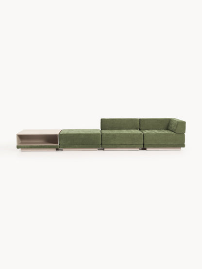 Colfia Modular Sofa (4-Seater) with Coffee Table & Ottoman