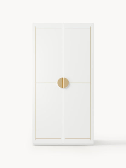 Denvita Modular Hinged-Door Wardrobe, 100 cm Wide, in Various Sizes