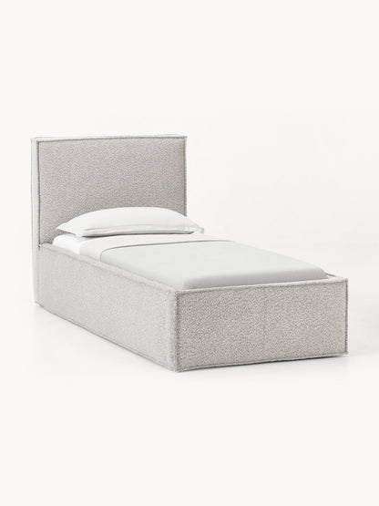 Drennova Single Bed in Bouclé