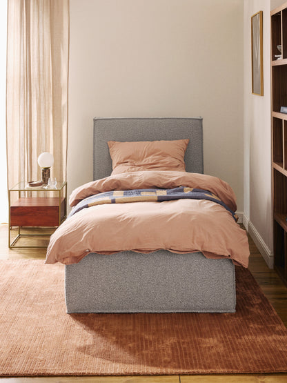 Drennova Single Bed in Bouclé