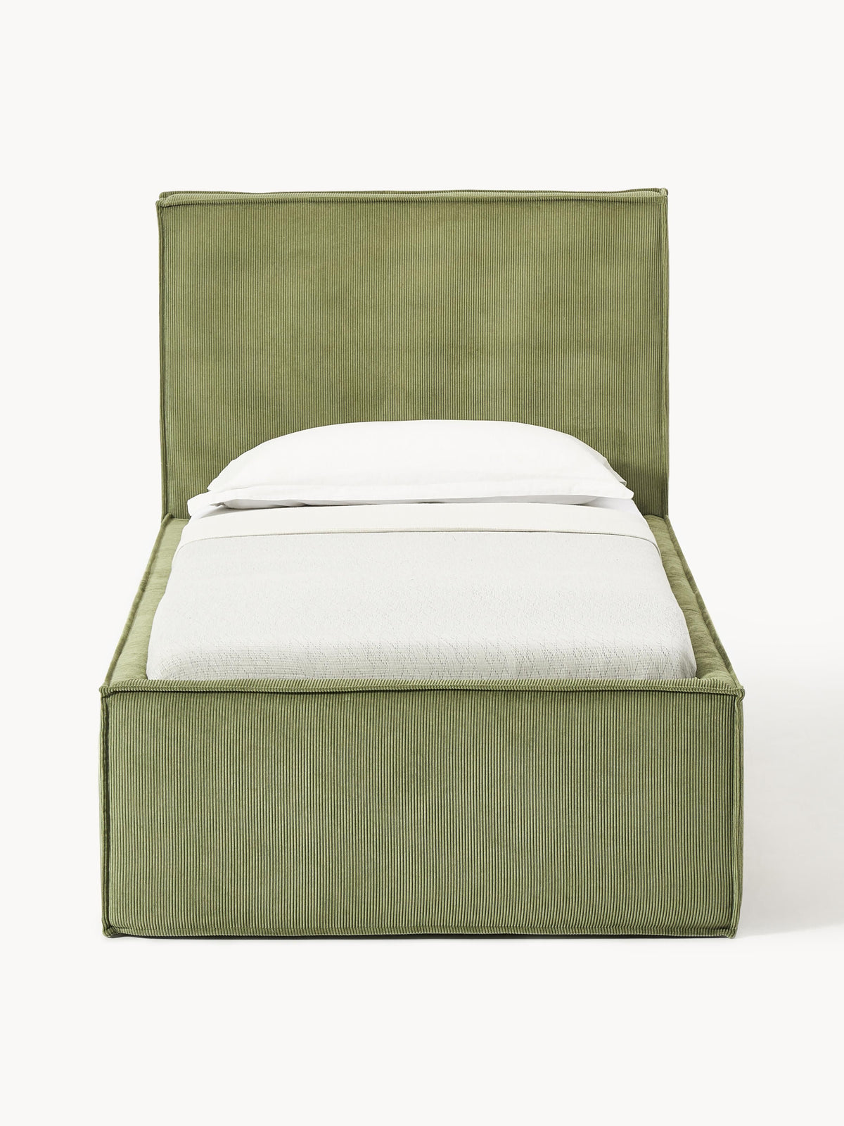 Drennova Single Bed in Corduroy