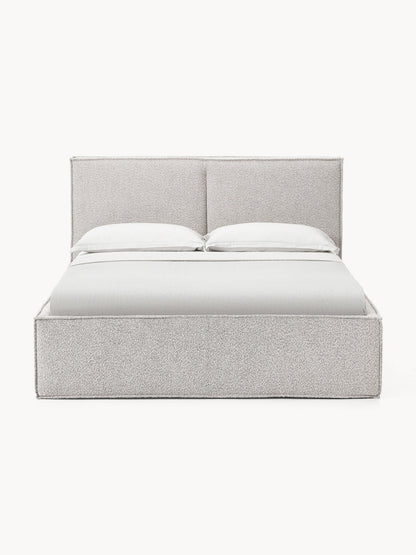 Drennova Upholstered Bed in Bouclé