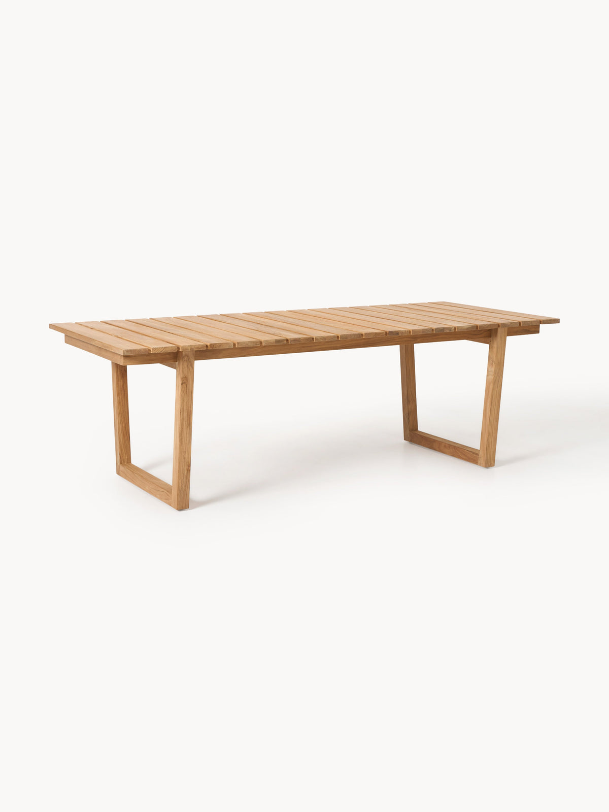 Eivita Teak Wood Garden Table, 229 x 100 cm