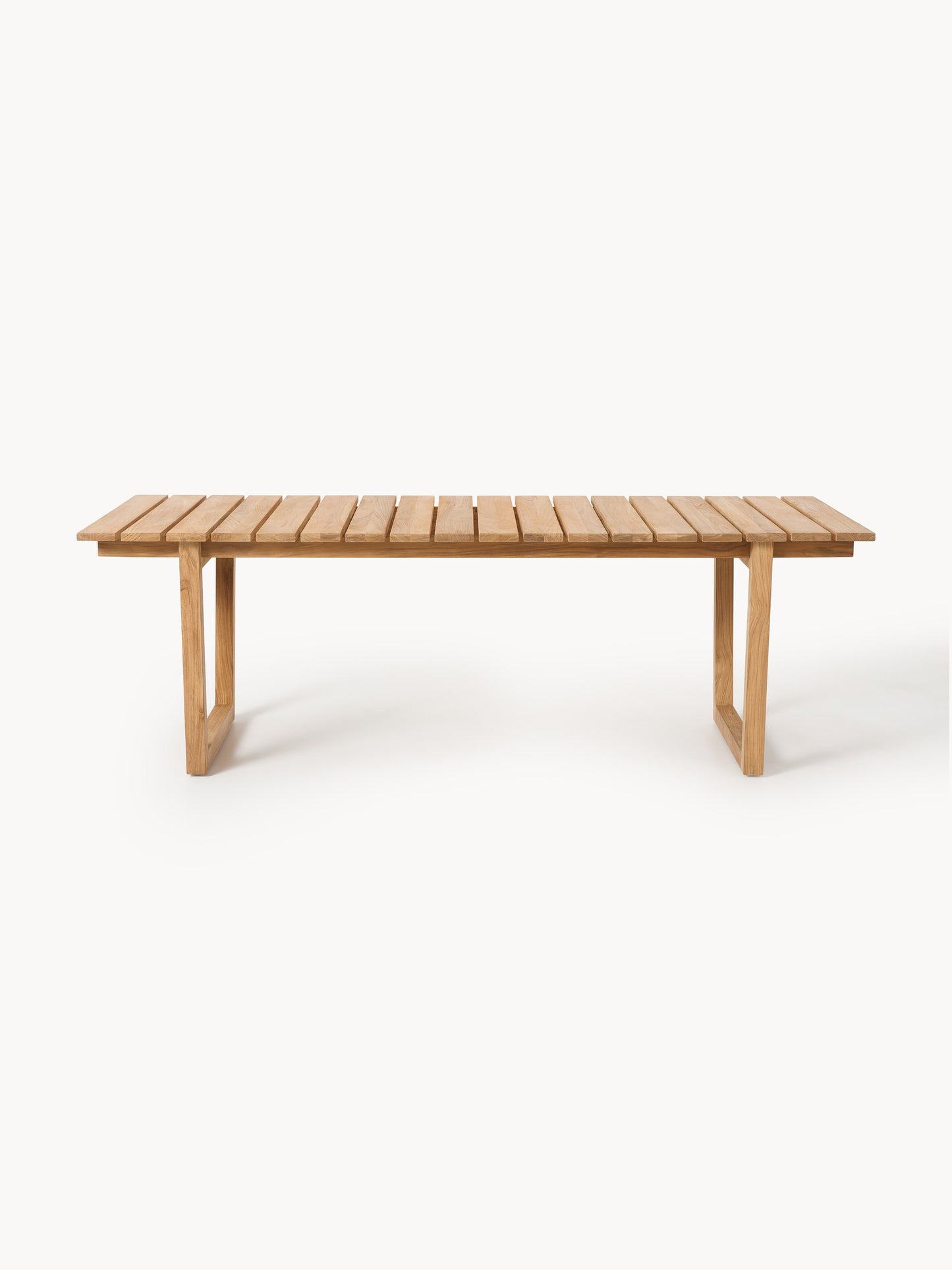 Eivita Teak Wood Garden Table, 229 x 100 cm