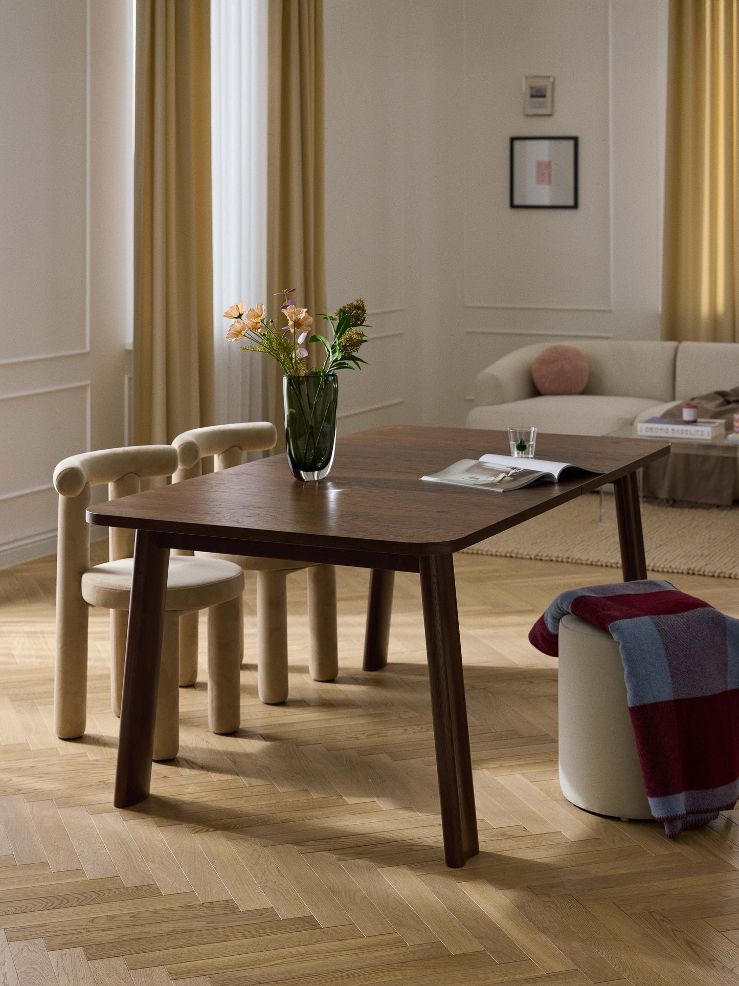 Embino Extendable Dining Table, in Various Sizes