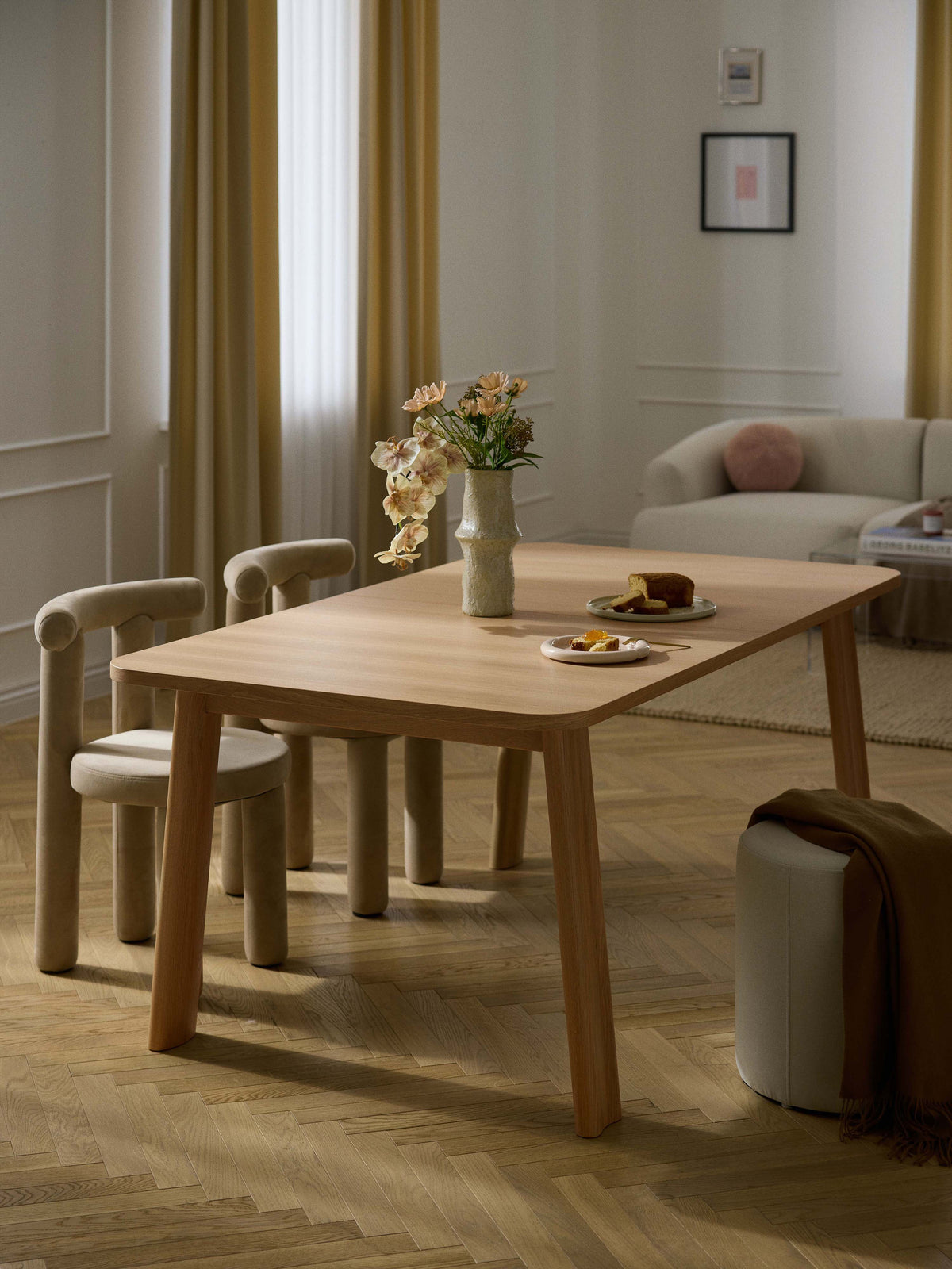 Embino Extendable Dining Table, in Various Sizes