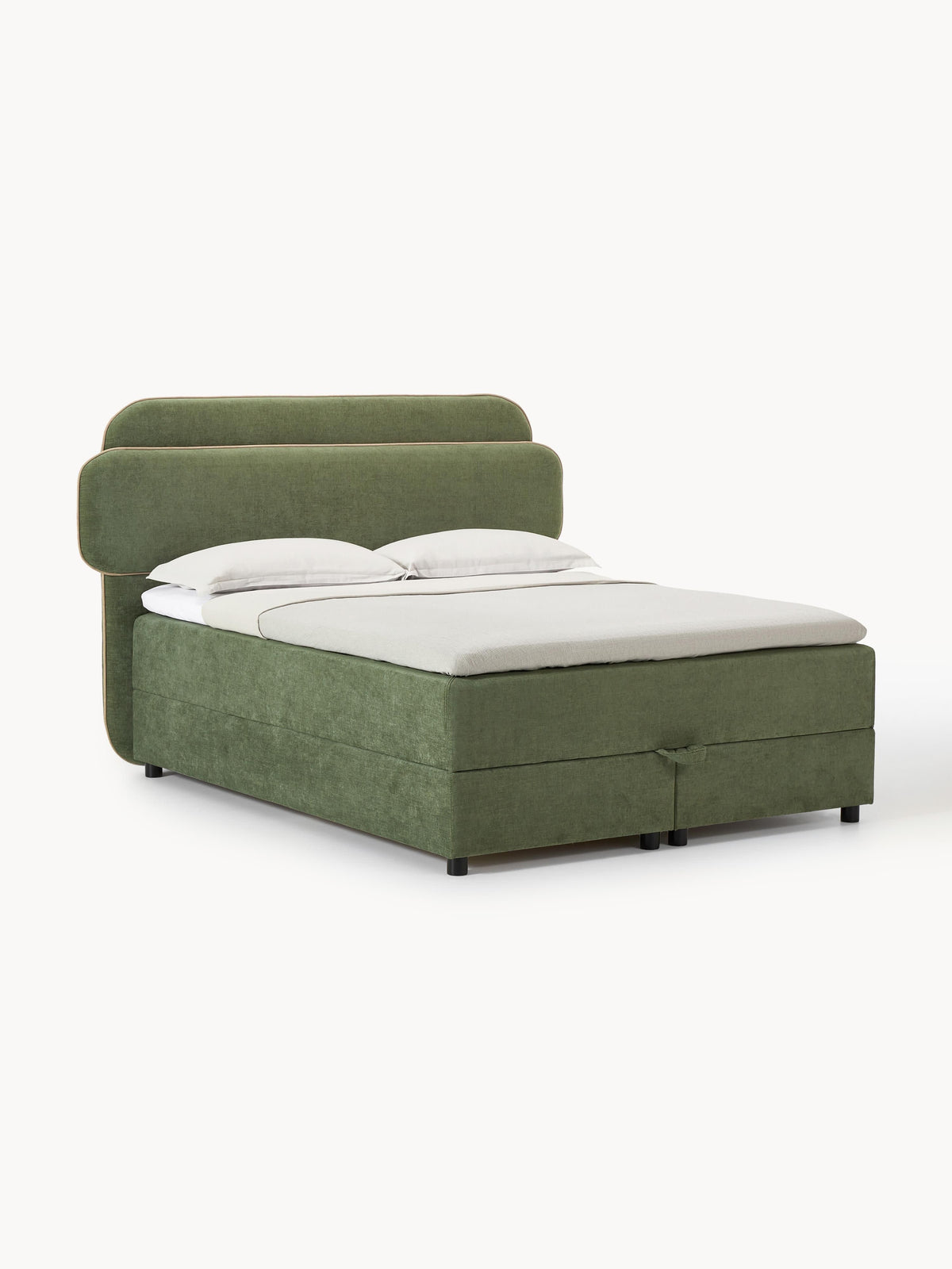 Enrelis Box Spring Bed with Storage