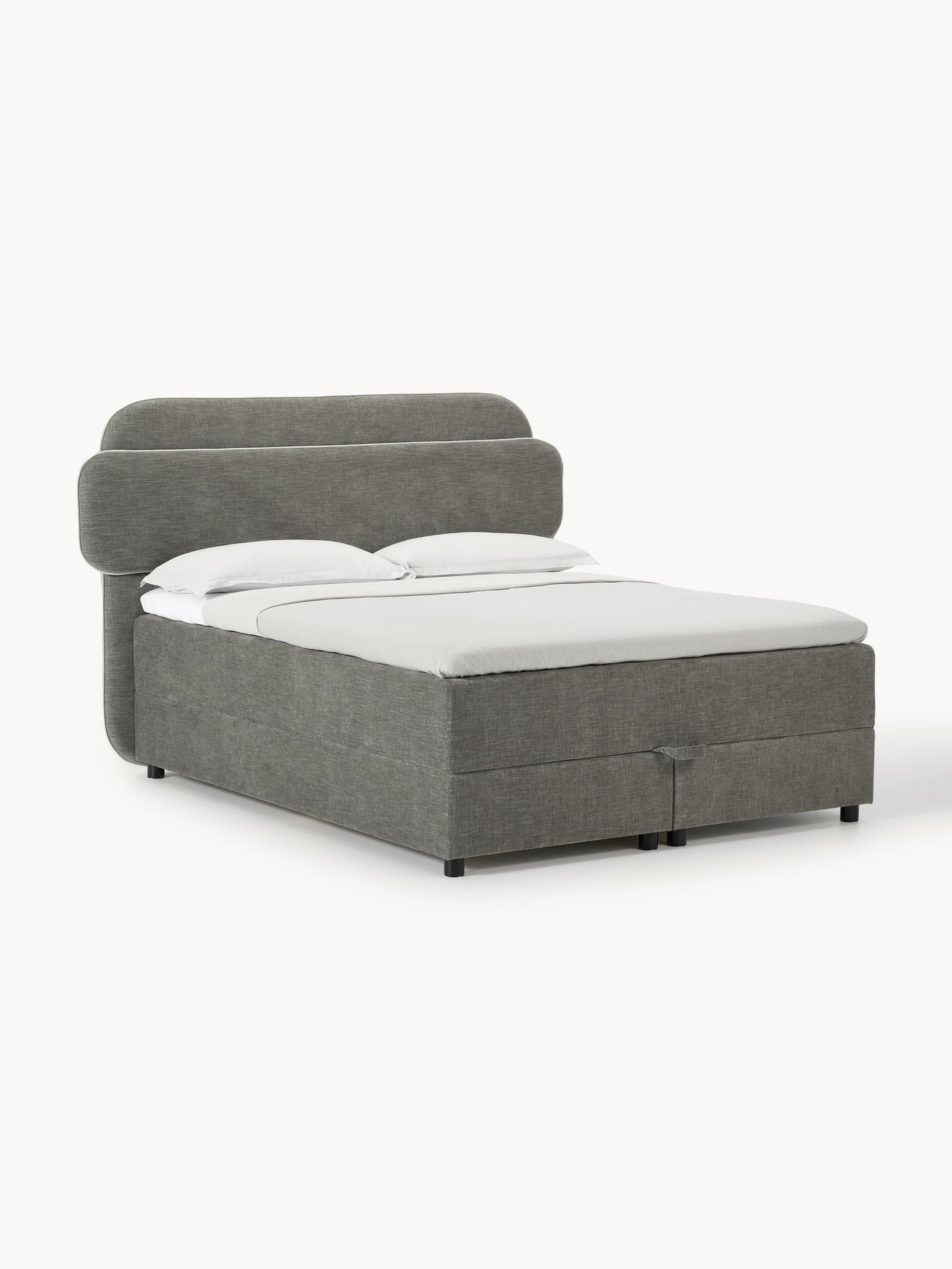 Enrelis Box Spring Bed with Storage