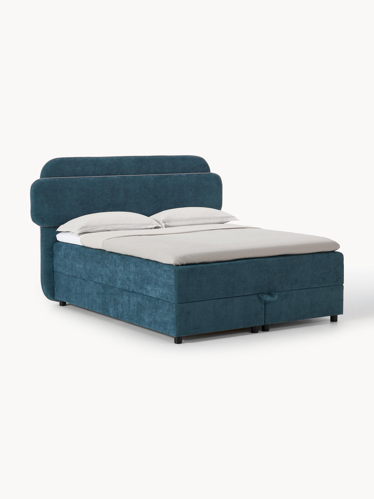 Enrelis Box Spring Bed with Storage