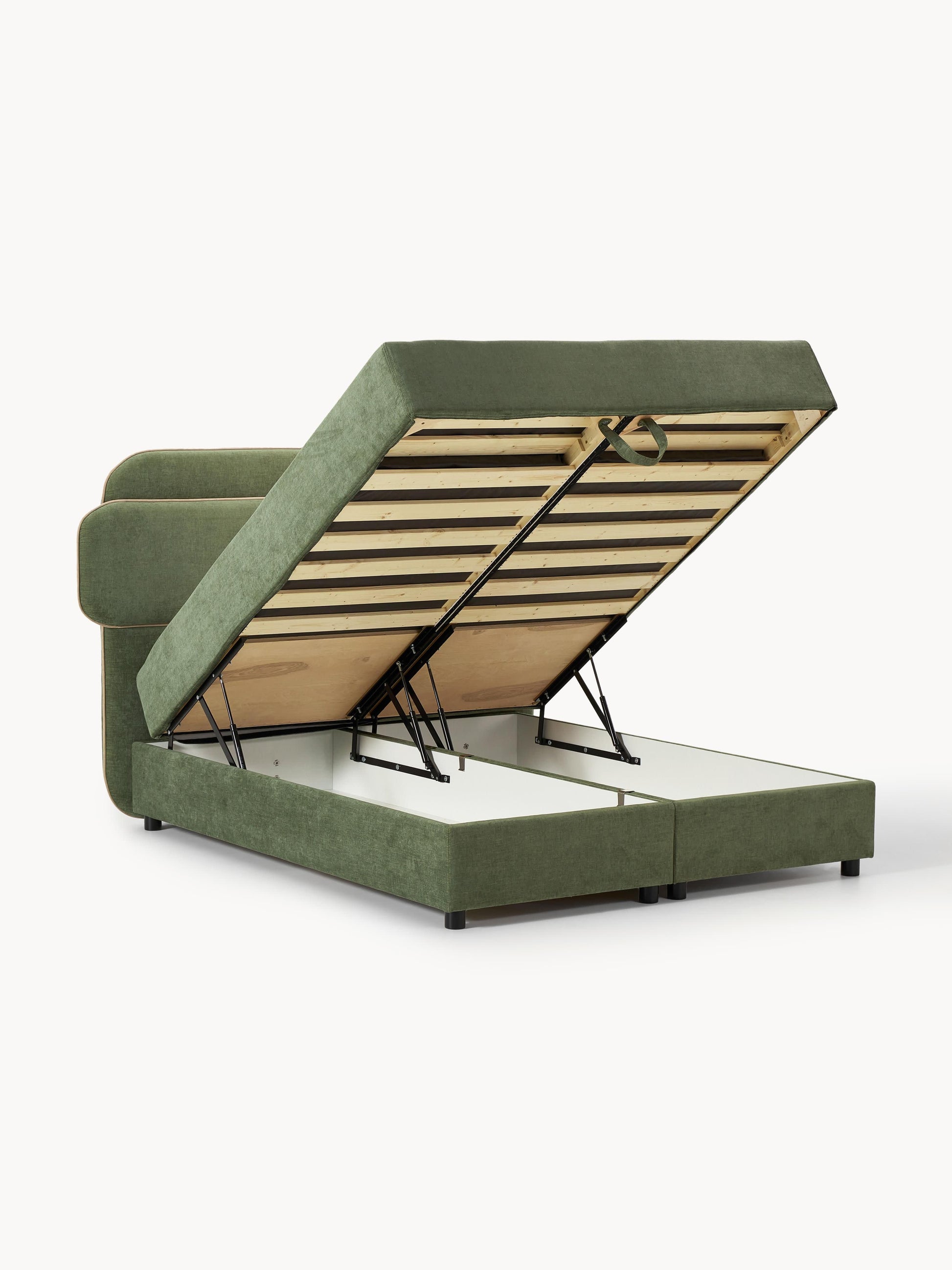 Enrelis Box Spring Bed with Storage