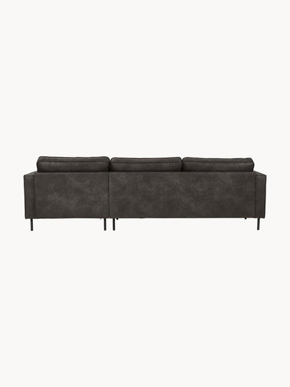 Huntfia Corner Sofa in Leather (3-Seater)
