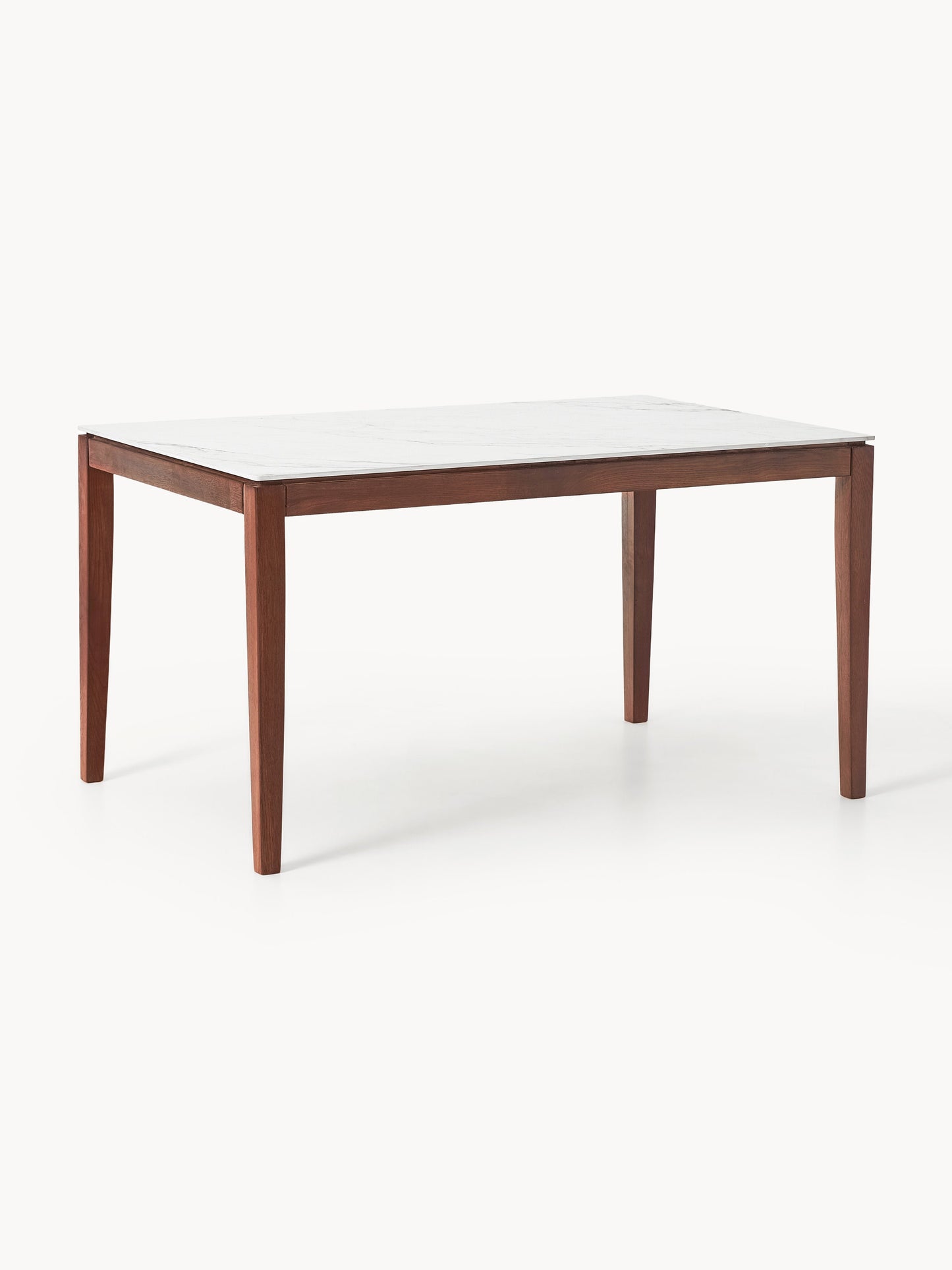 Jackino Dining Table with Marble-Look Tabletop, in Various Sizes