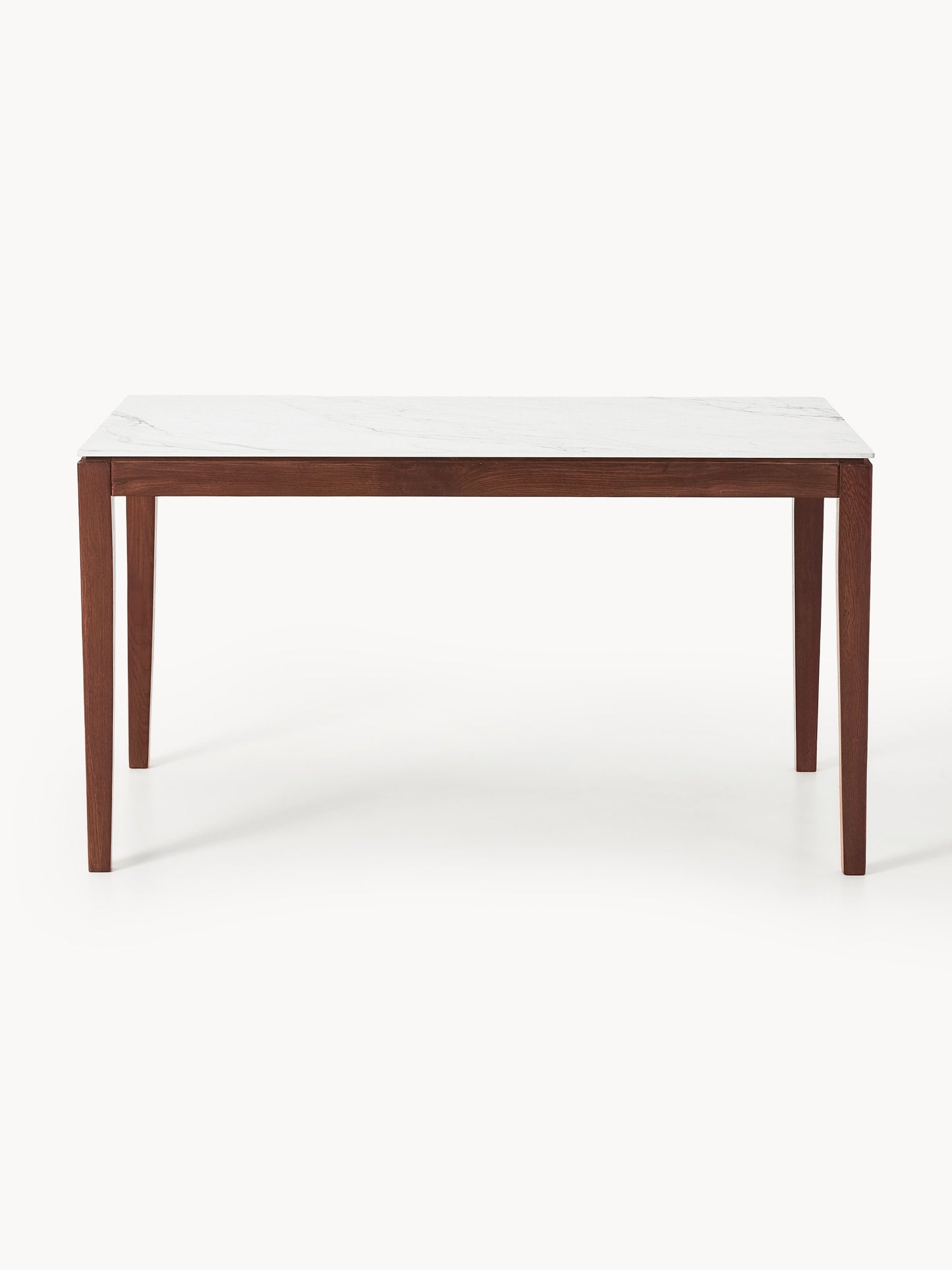 Jackino Dining Table with Marble-Look Tabletop, in Various Sizes