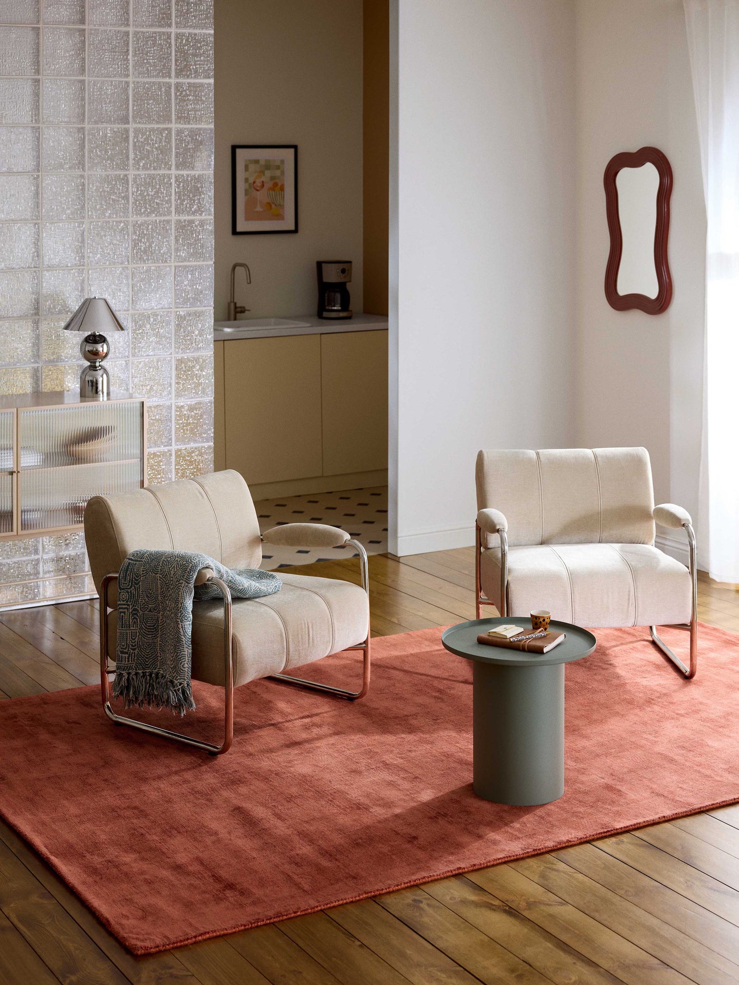 Janessi Viscose Rug, Hand-Woven