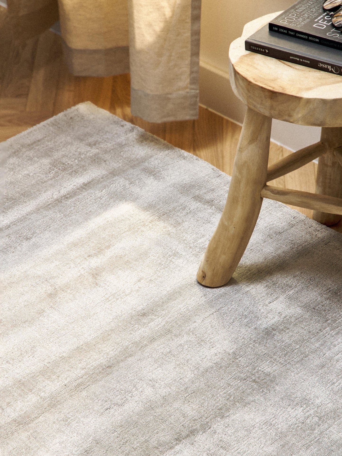 Janessi Viscose Rug, Hand-Woven