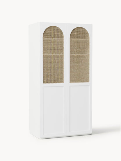 Jenmoine Modular Hinged-Door Wardrobe, 100 cm Wide, in Various Sizes