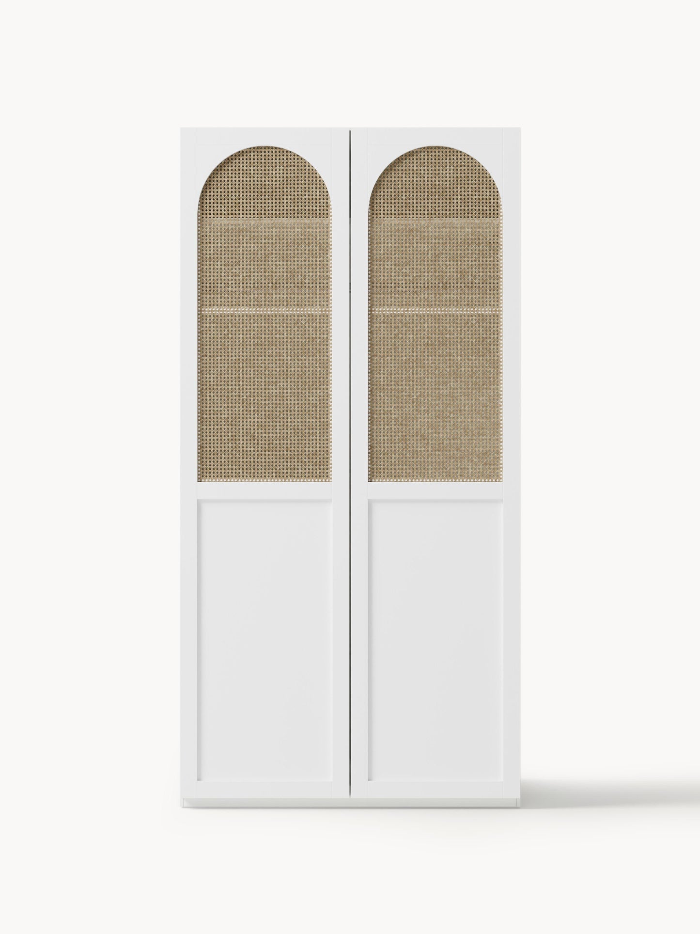 Jenmoine Modular Hinged-Door Wardrobe, 100 cm Wide, in Various Sizes