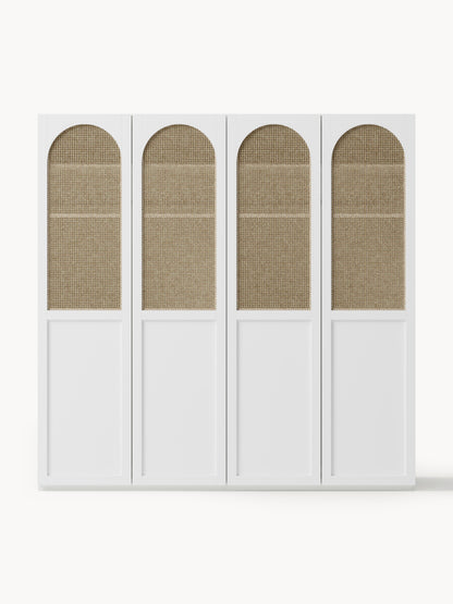 Jenmoine Modular Hinged-Door Wardrobe, 200 cm Wide, in Various Sizes