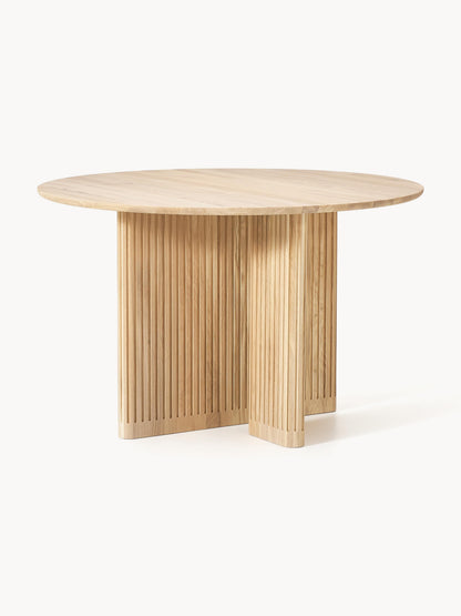 Jolaro Oak Round Dining Table, Ø 120 cm