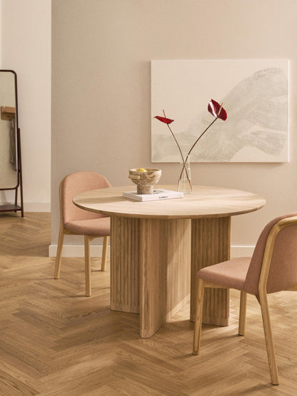 Jolaro Oak Round Dining Table, Ø 120 cm