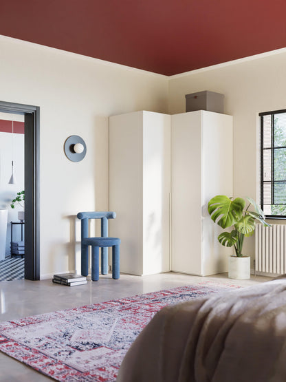 Lenvenno Modular Corner Wardrobe, 115 cm Wide, in Various Sizes
