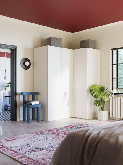 Lenvenno Modular Corner Wardrobe, 165 cm Wide, in Various Sizes