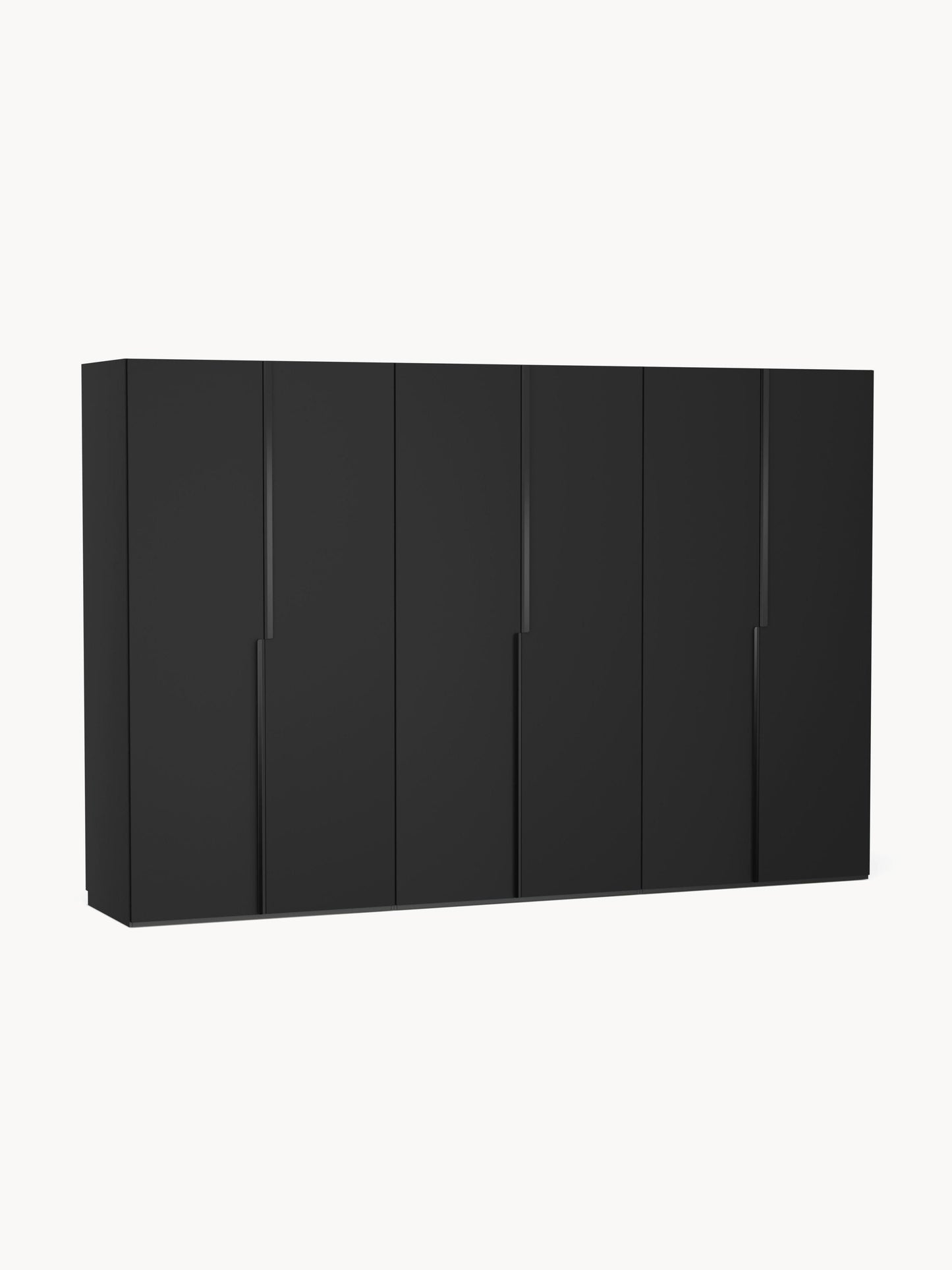 Lenvenno Modular Hinged-Door Wardrobe, 300 cm Wide, in Various Sizes