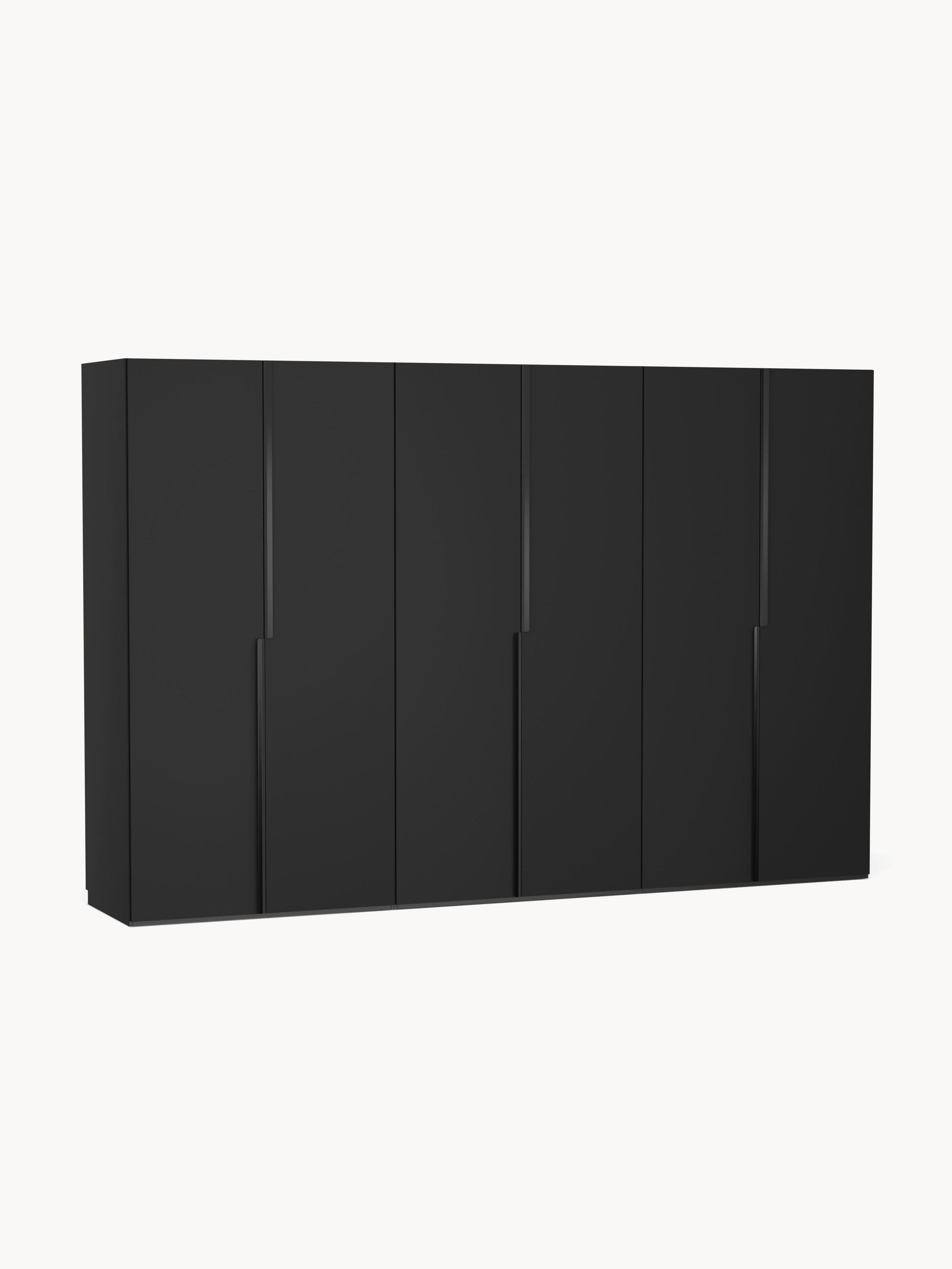 Lenvenno Modular Hinged-Door Wardrobe, 300 cm Wide, in Various Sizes