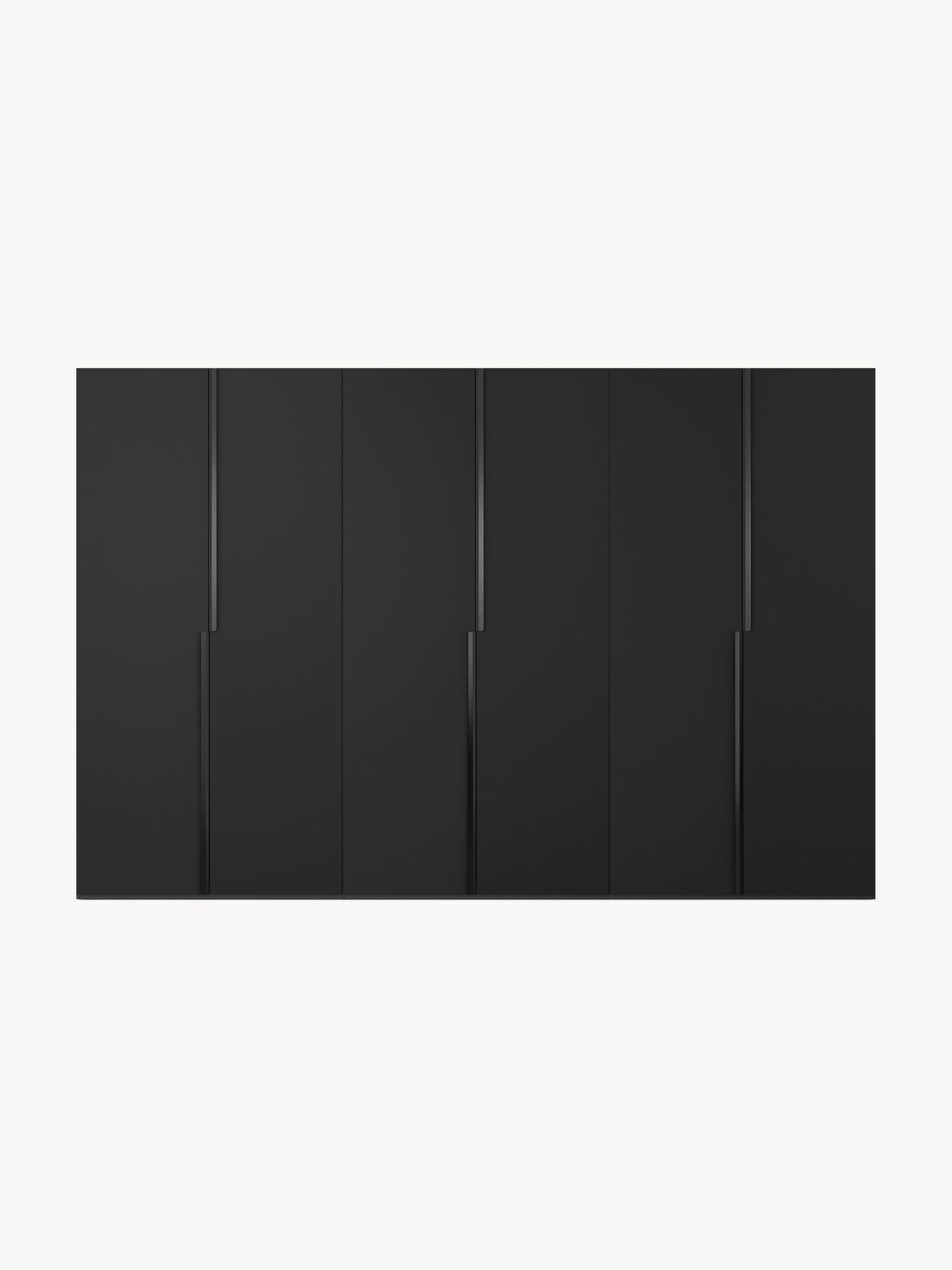Lenvenno Modular Hinged-Door Wardrobe, 300 cm Wide, in Various Sizes