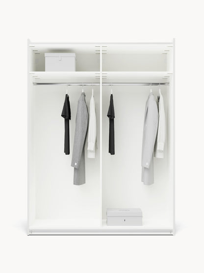 Lenvenno Modular Sliding-Door Wardrobe, 150 cm Wide, in Various Sizes