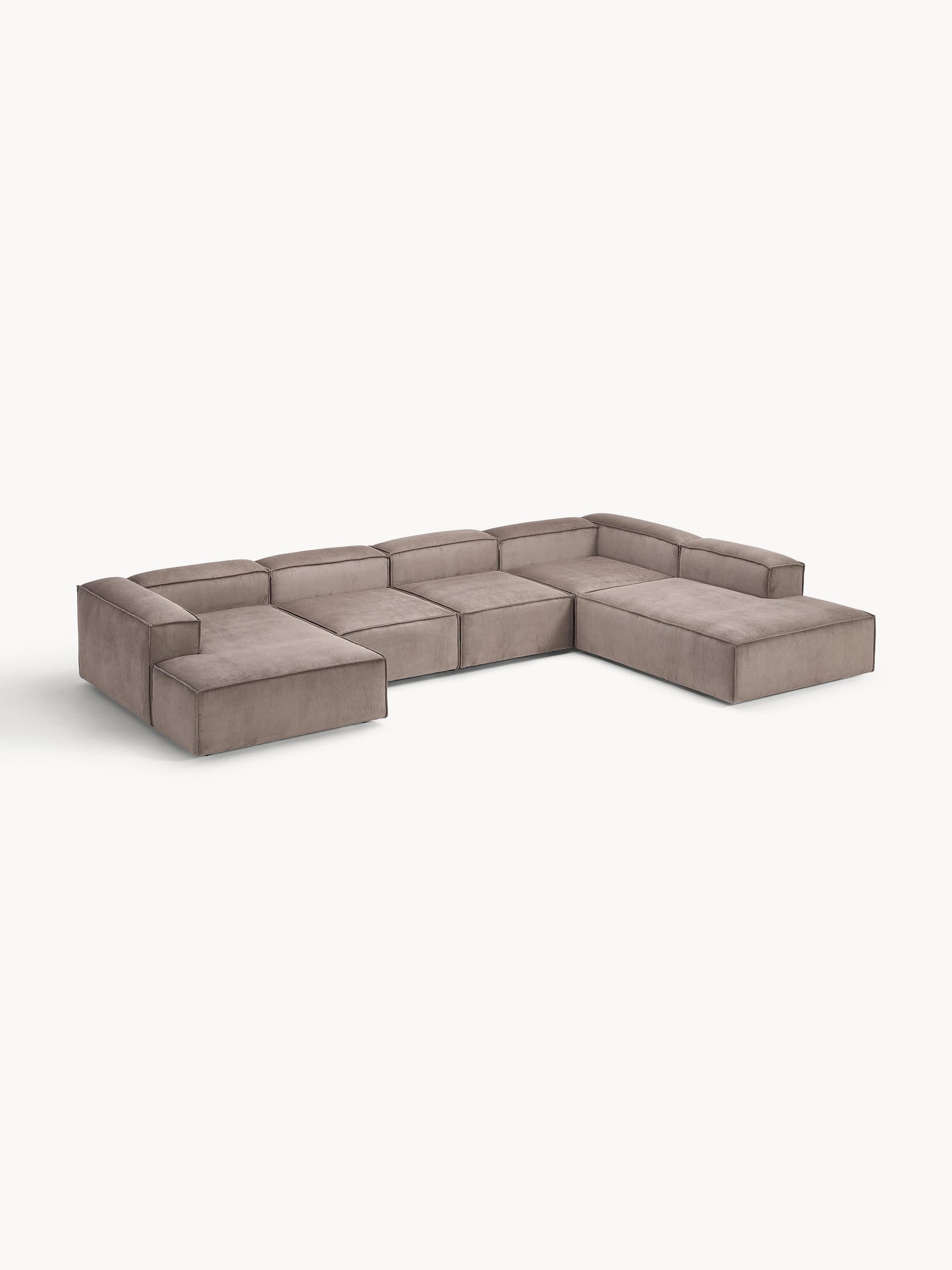 Lenzaro Corduroy Modular XL Sofa