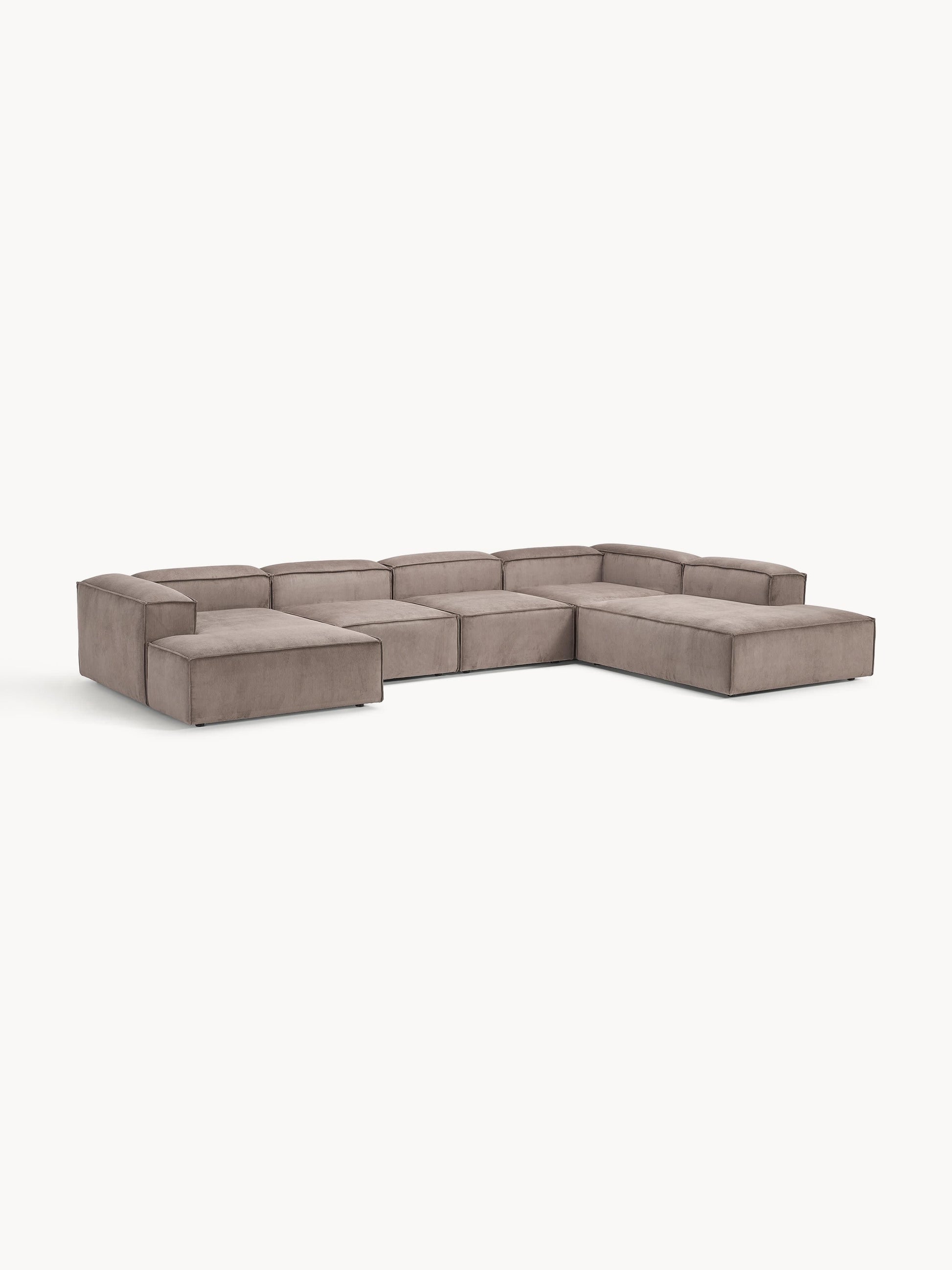 Lenzaro Corduroy Modular XL Sofa