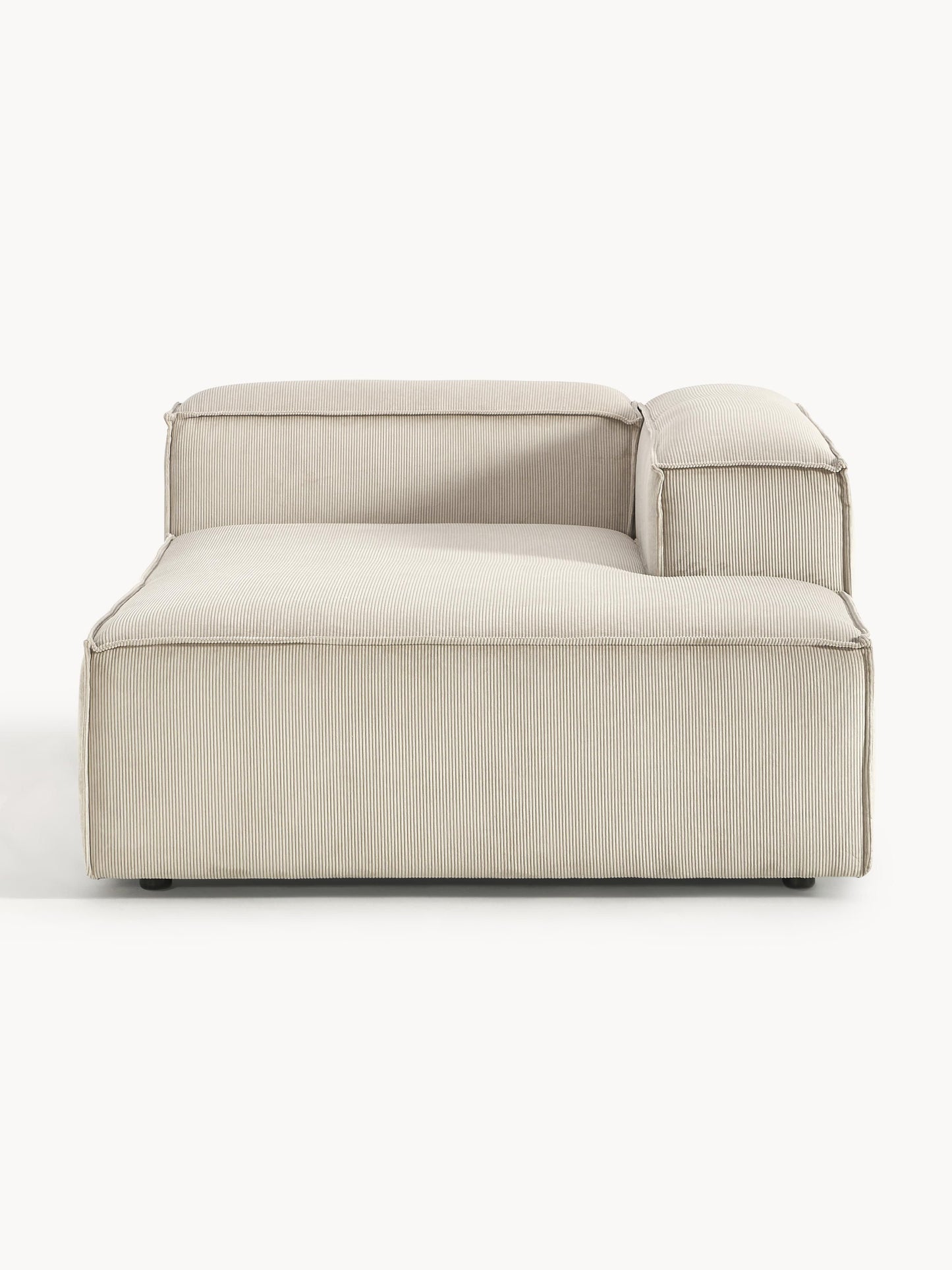 Lenzaro Corduroy Ottoman Corner Module