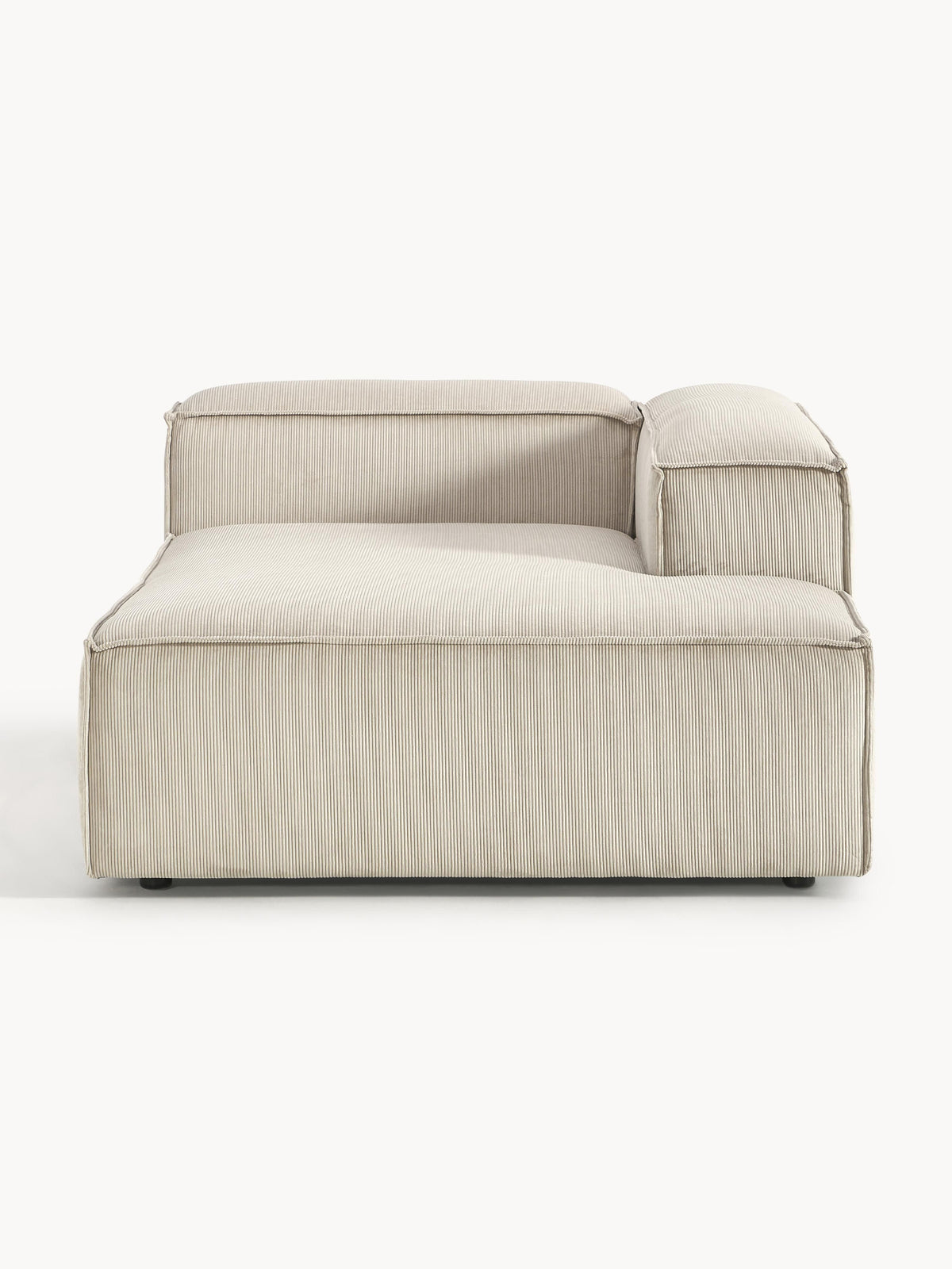 Lenzaro Corduroy Ottoman Corner Module