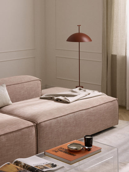 Lenzaro Linen Blend Ottoman Module